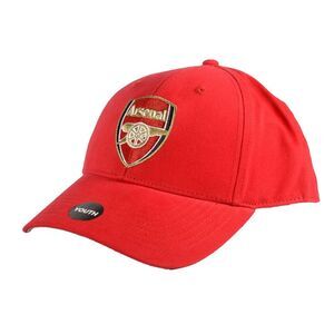 Arsenal FC Crest Baseball Cap / Red